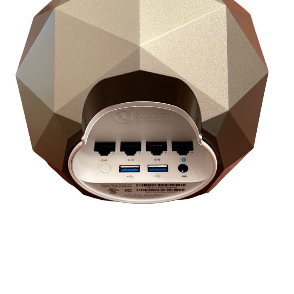 NORTON CORE Secure High Performance WiFi Router Model: 517 Titanium Gold In Box! - Picture 5 of 7